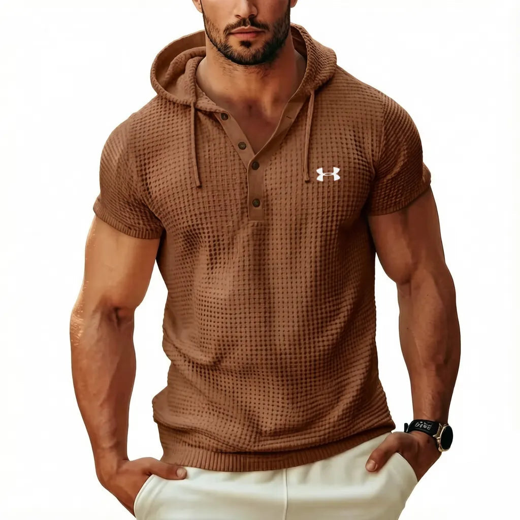 Everyday Waffle Hoodie Short-Sleeve Tee