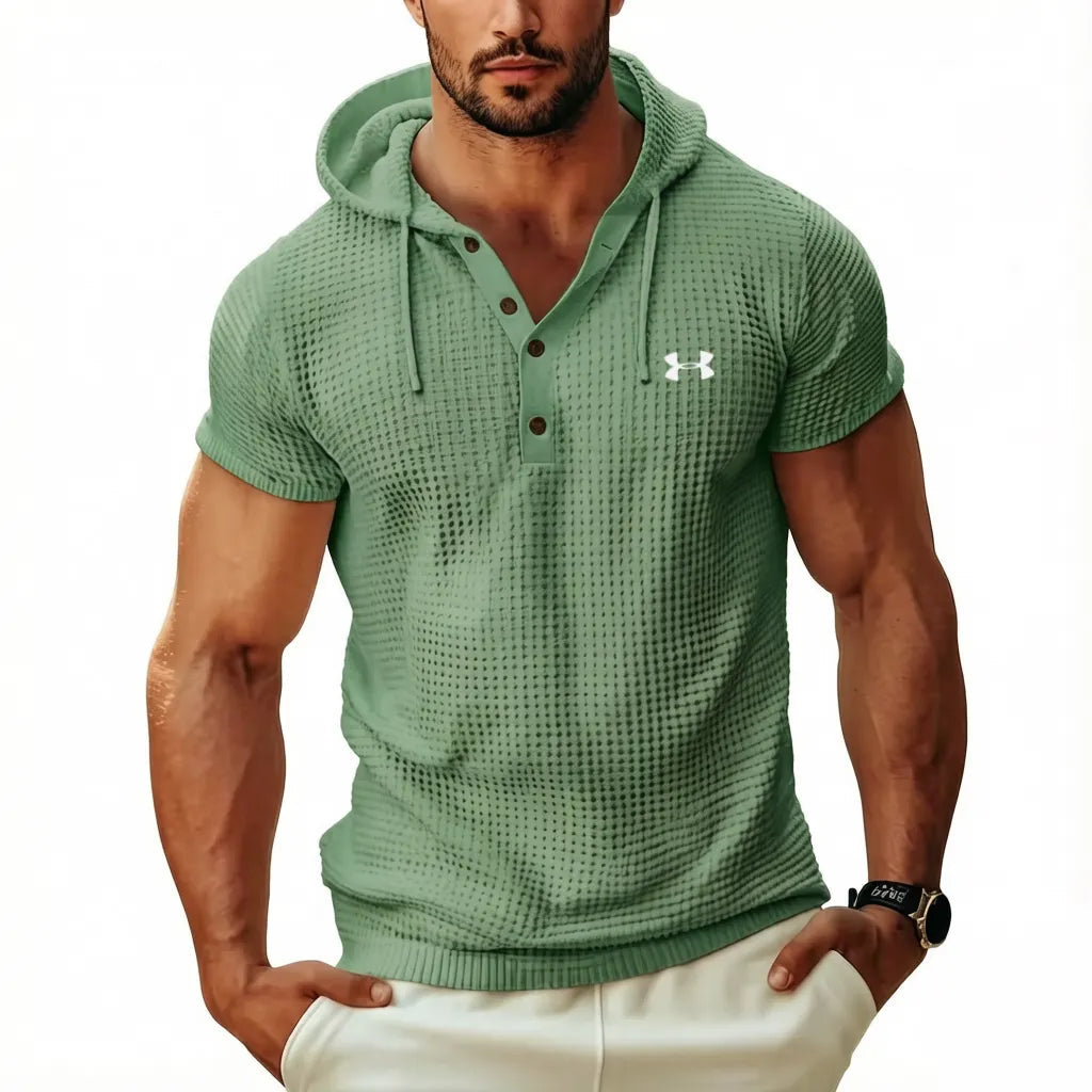 Everyday Waffle Hoodie Short-Sleeve Tee