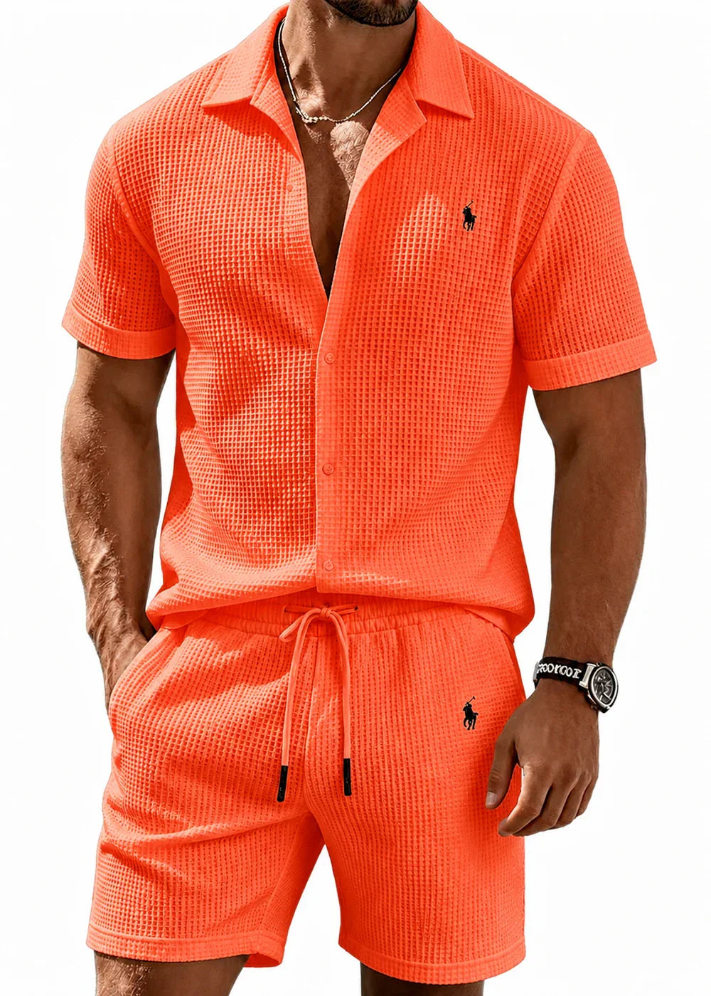 Waffle Knit Resort Set