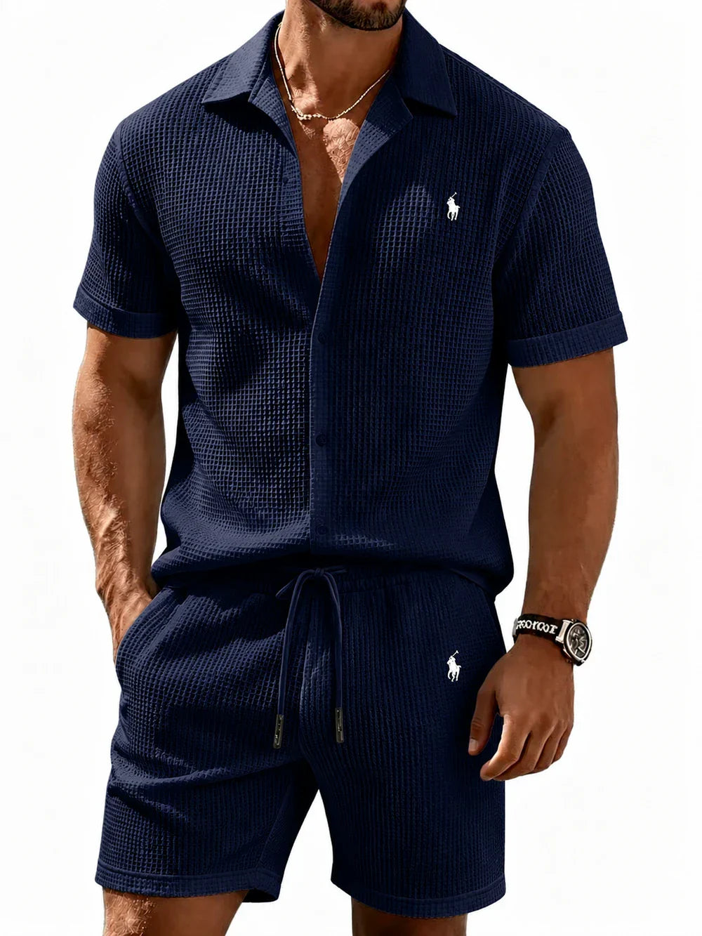 Waffle Knit Resort Set