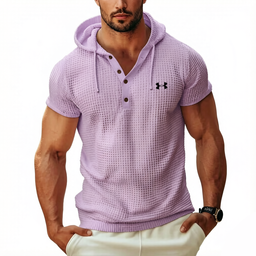 Everyday Waffle Hoodie Short-Sleeve Tee